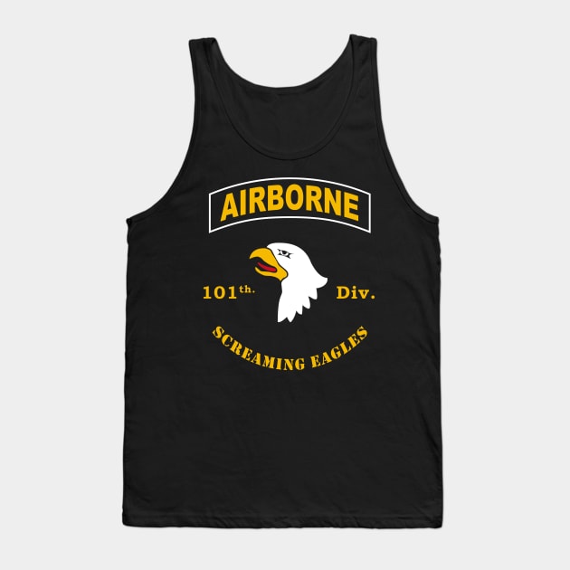 Airborne 101 Tank Top by yukiotanaka